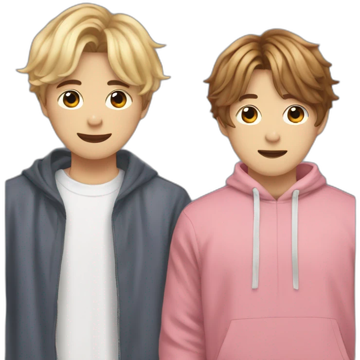Me and Taehyung from BTS emoji