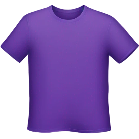 PURPLE TSHIRT emoji