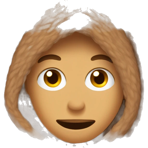 Brown cozy blanket  emoji