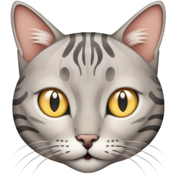 Skinny cat emoji