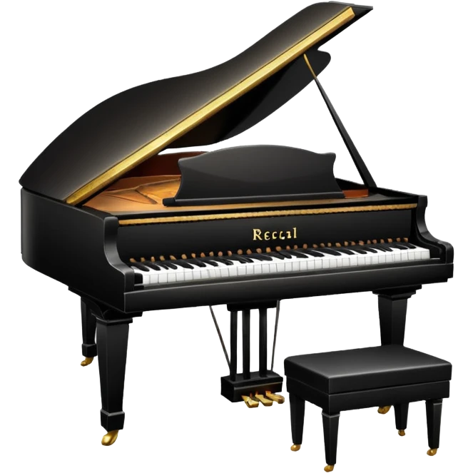 Piano recital emoji