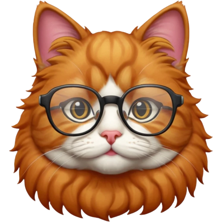 Умный кот emoji