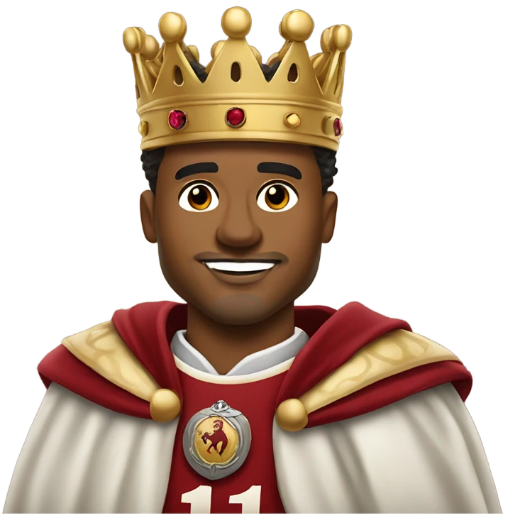 Jalen hurts king emoji