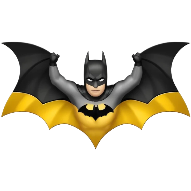 Batman logo emoji