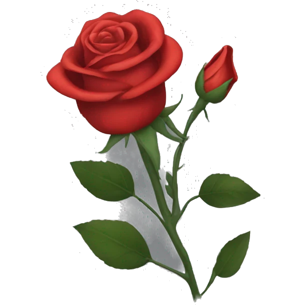 Ramo de rosas rojas emoji