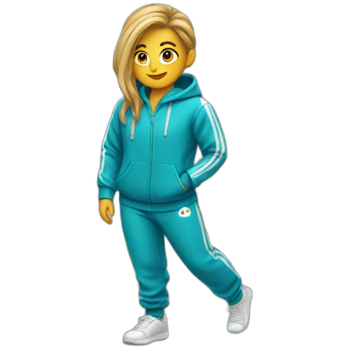 tracksuit emoji