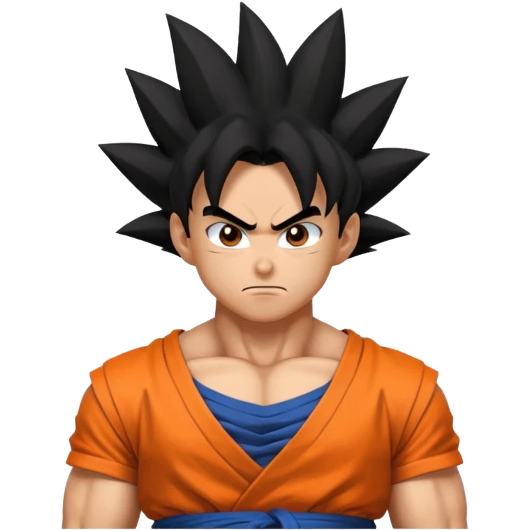 Goku run away  emoji