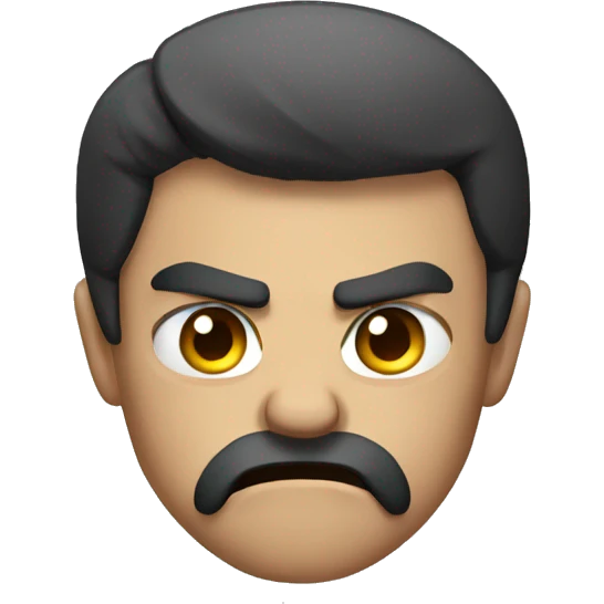 angry side view emoji