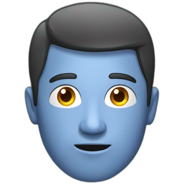 man looking in phone emoji