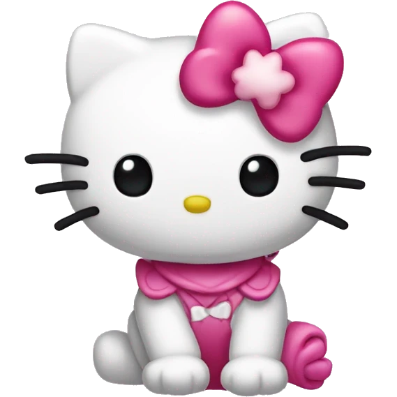Hello kitty emoji