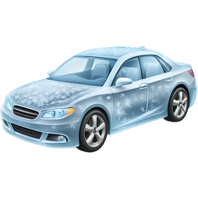 Ice car emoji