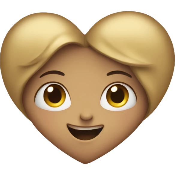 Vintage heart emoji