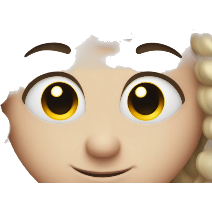 Smiling face with lashes emoji