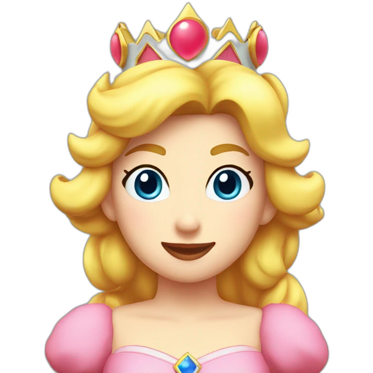 Princess peach emoji