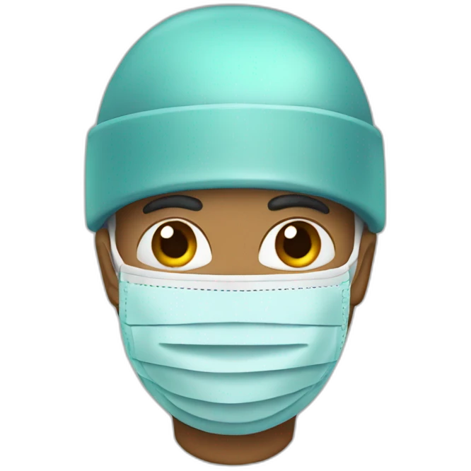 Surgeon with beard emoji