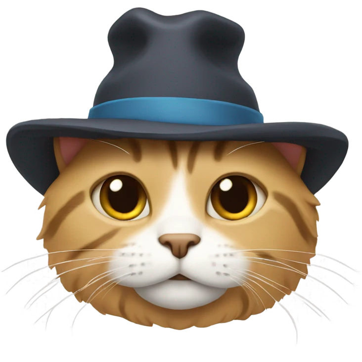 cat with hat emoji