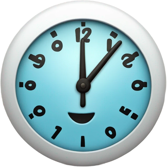 clock with legs emoji