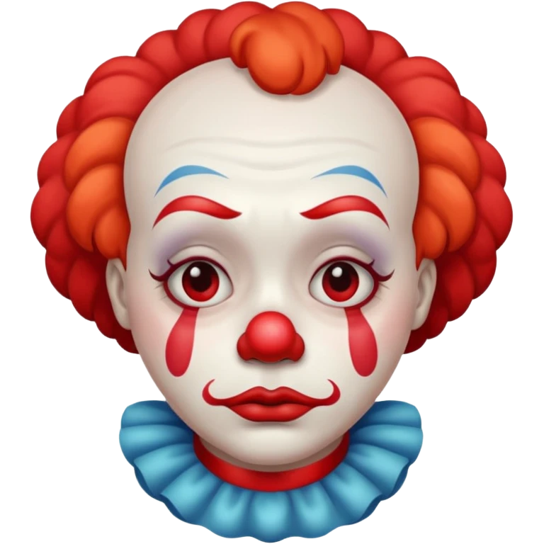 sad clown emoji