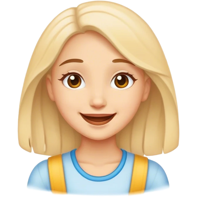快乐女孩 emoji