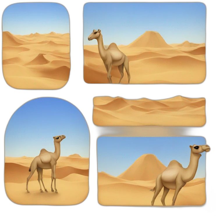 Arab desert camle emoji