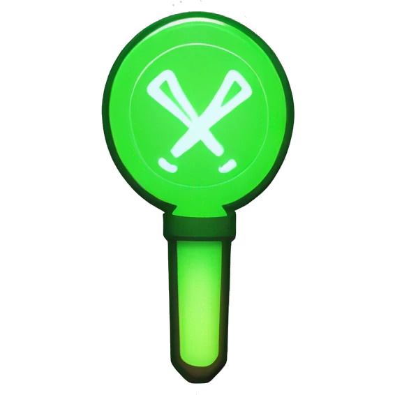 nct green lightstick  emoji