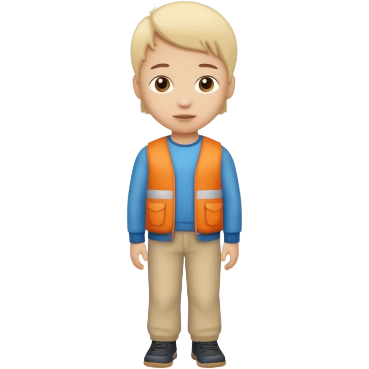 kinder kid full body emoji