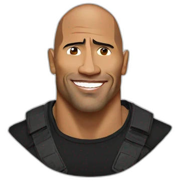 The rock emoji