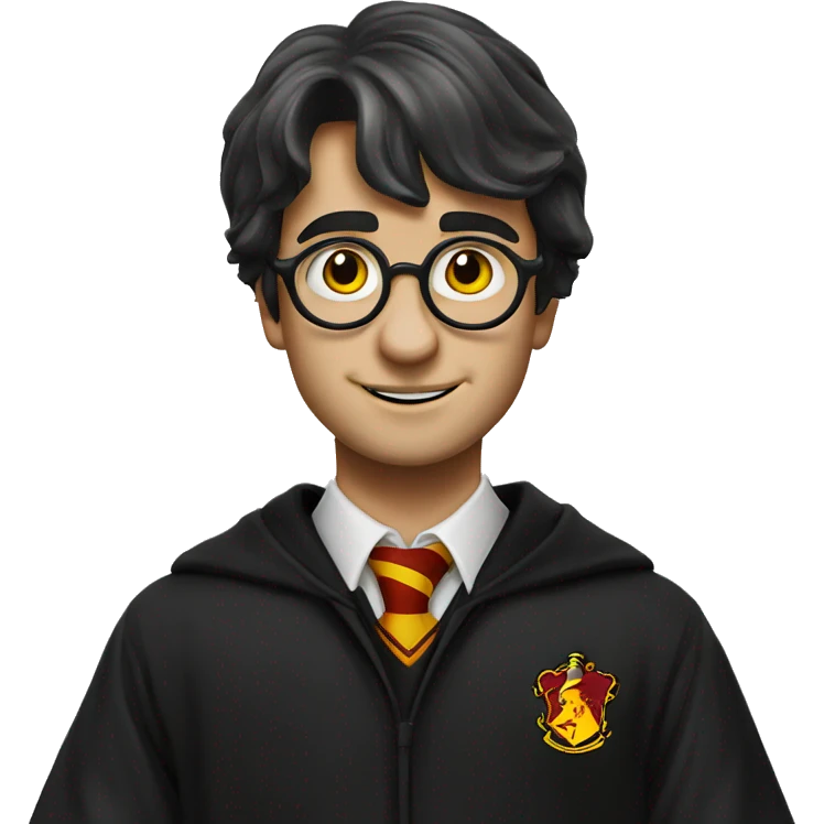 harry potter in mcdonalls emoji