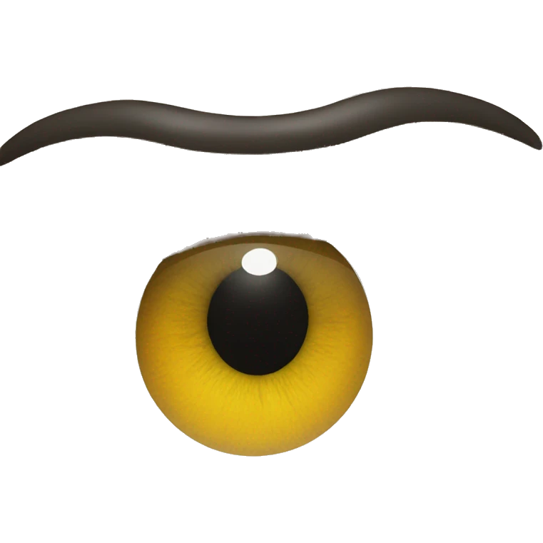 eyeball with an ! inside emoji
