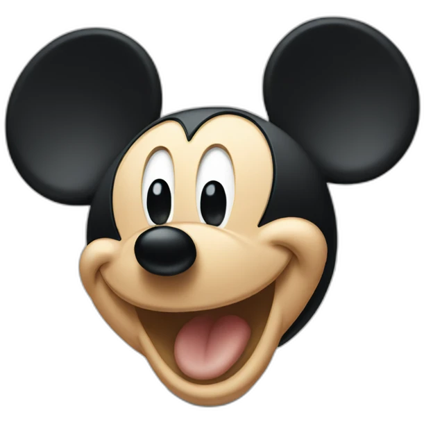 Mickey mouse emoji