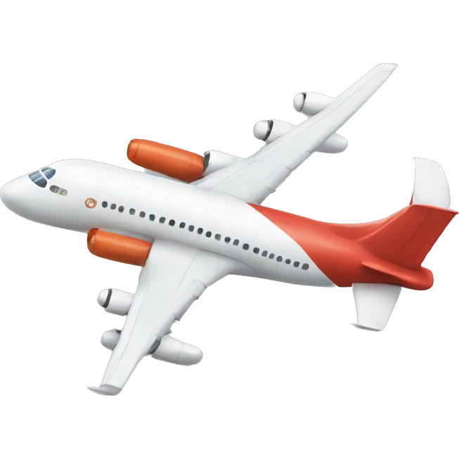 Plane with hairy legs  emoji