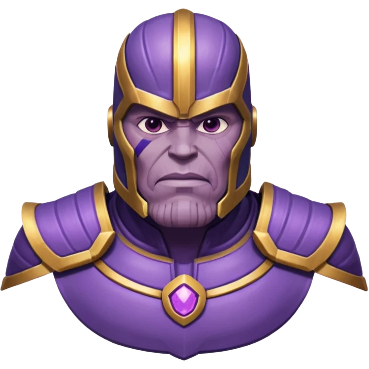 thanos vingadores emoji