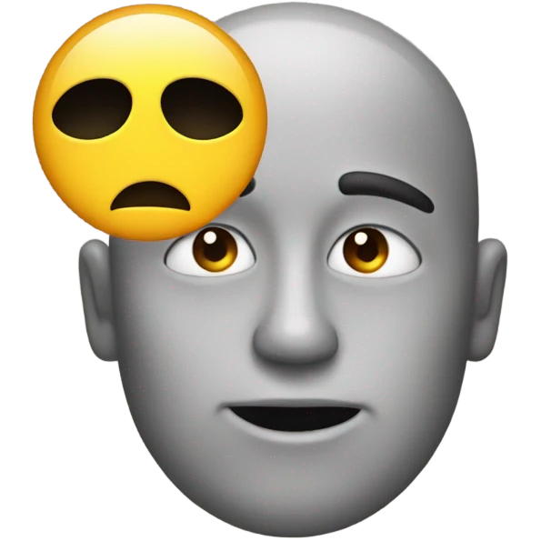 emoji covering one eye with his hand emoji