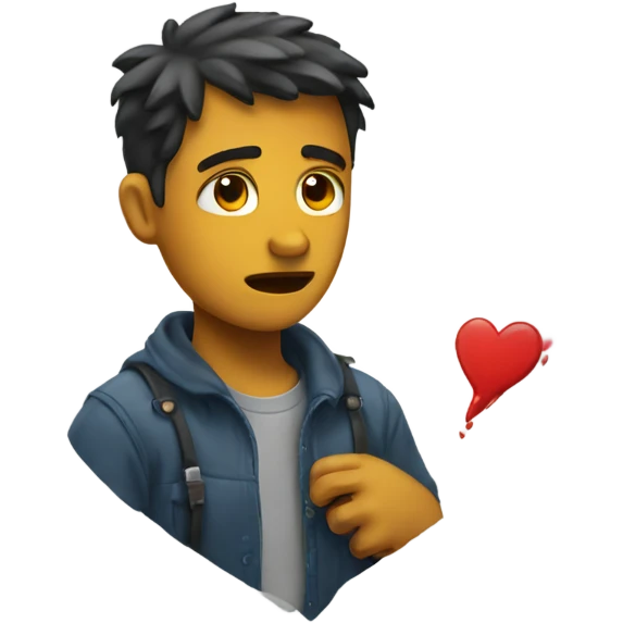 Broken heart emoji