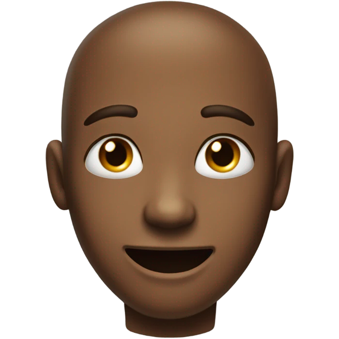 Happy but sad emoji