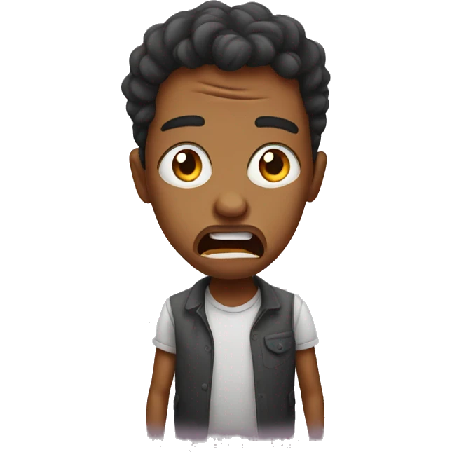scared emoji