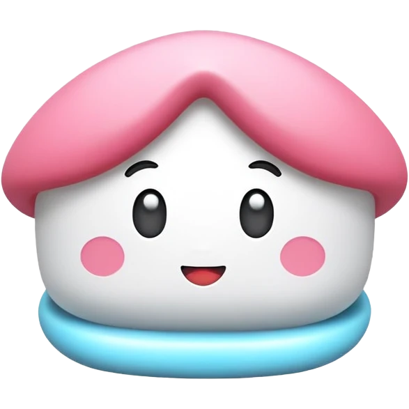 AI 글씨가 중앙에 새겨진 반도체 3D 아이콘 emoji