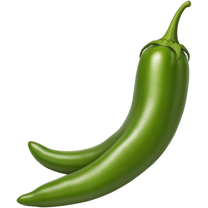 Green chile emoji
