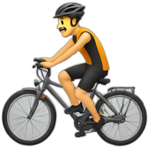 Espartano en bici emoji