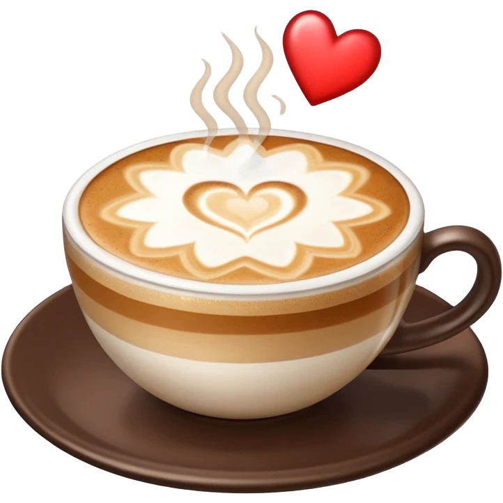 The Star Cappuccino emoji