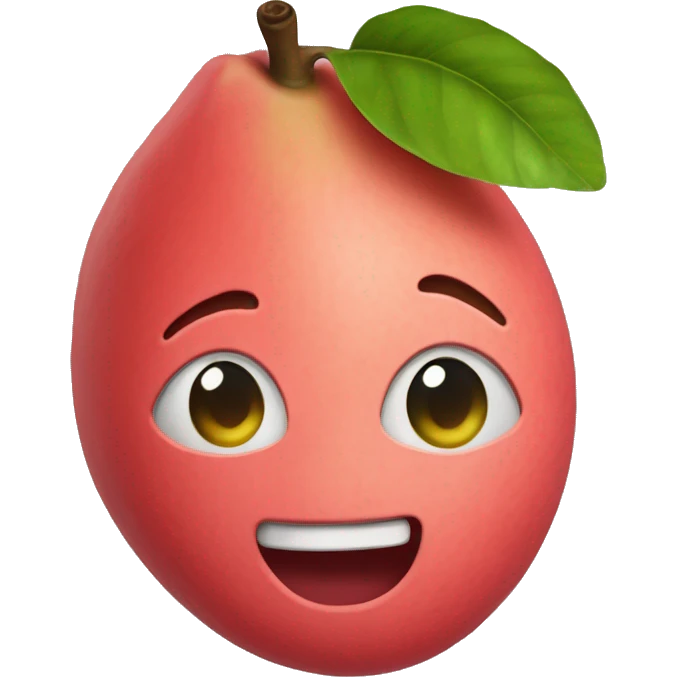 3D Guava emoji