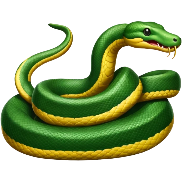 Serpente anaconda lungo emoji