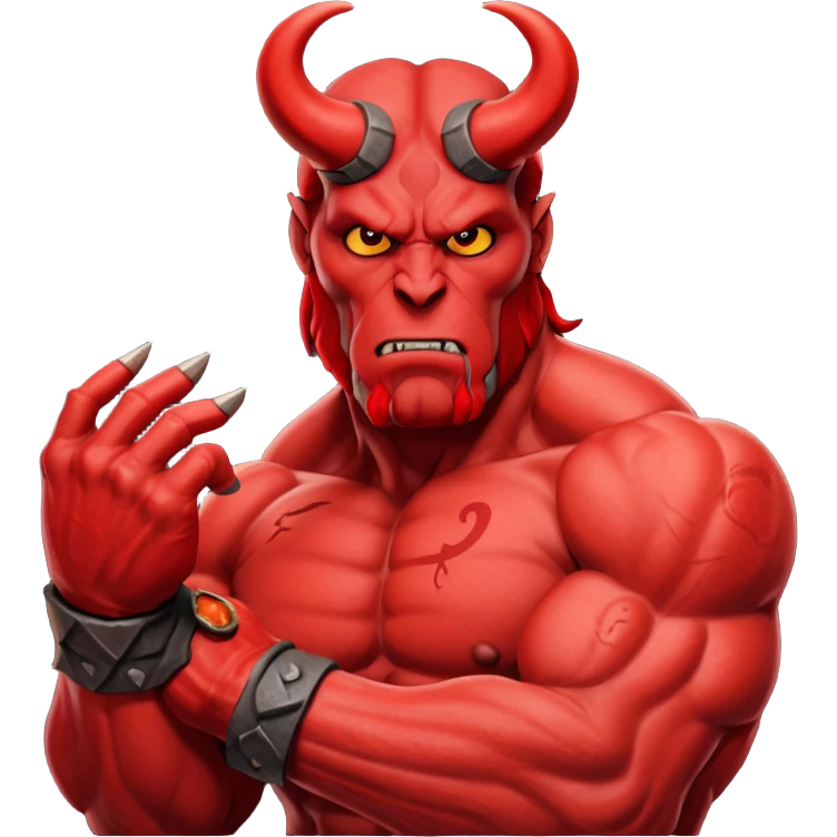 Hellboy emoji