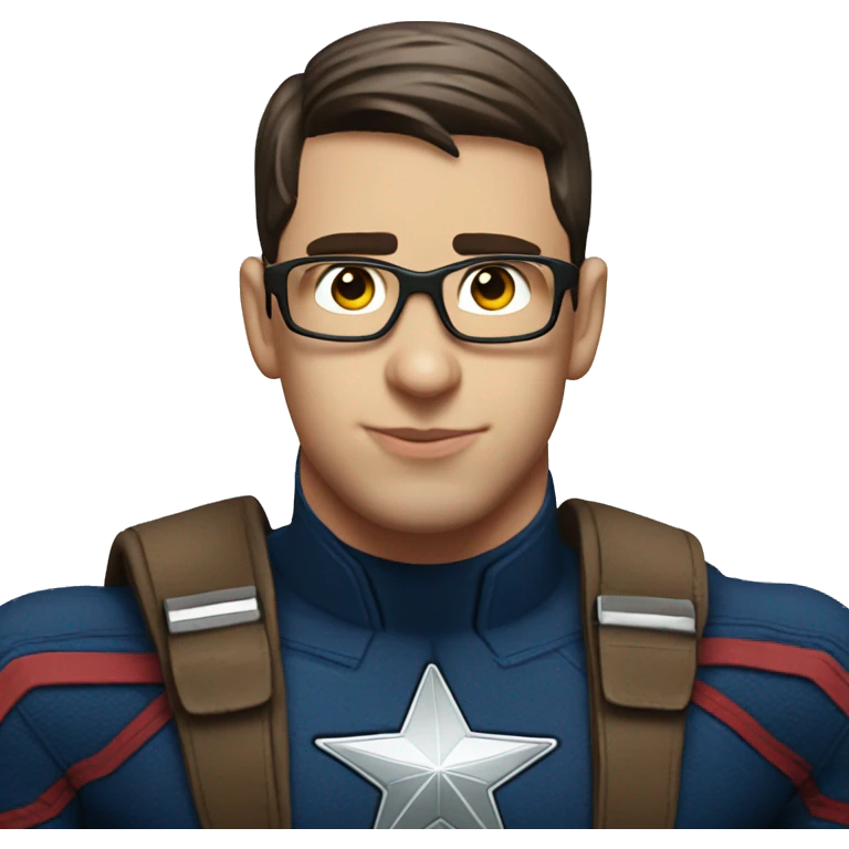 mclovin as captain america emoji
