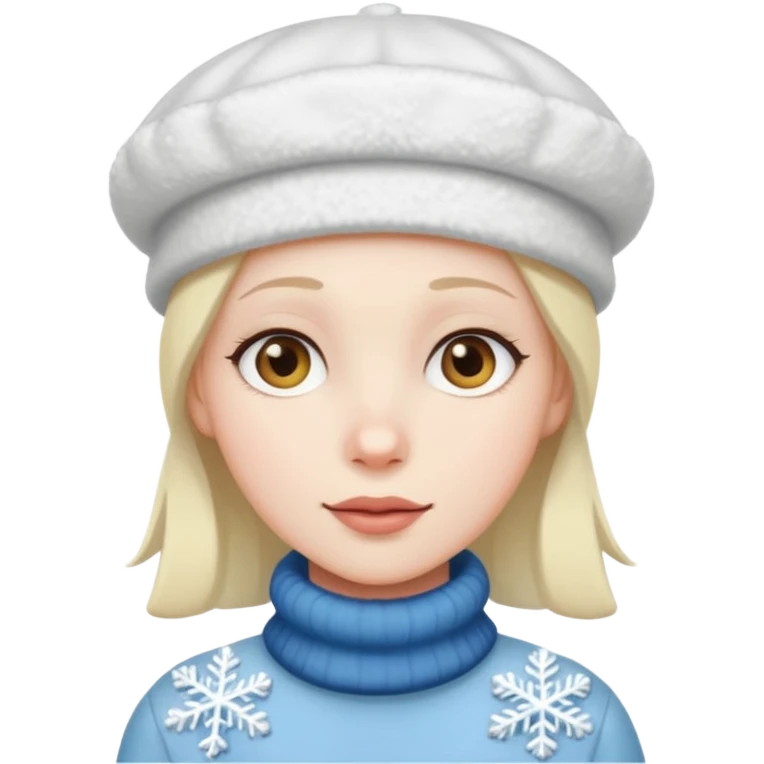 snow beret emoji