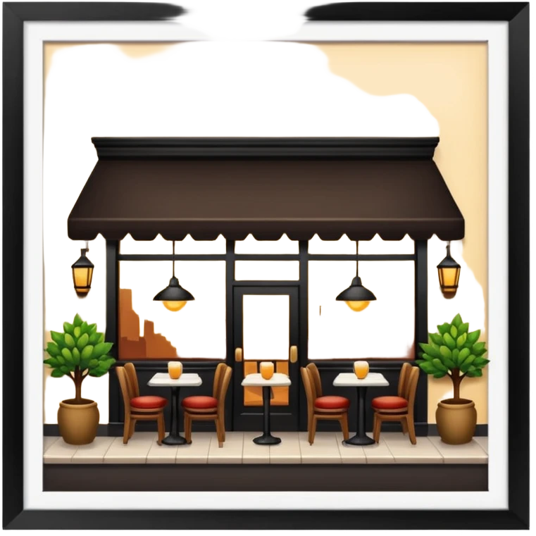 restaurant background emoji