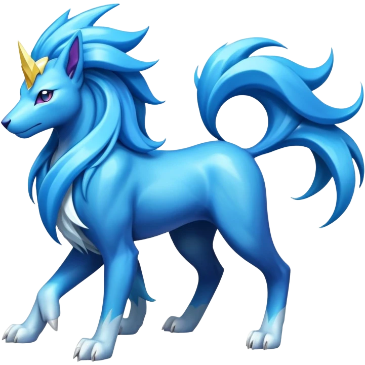 Manectric-Suicune-hybrid emoji
