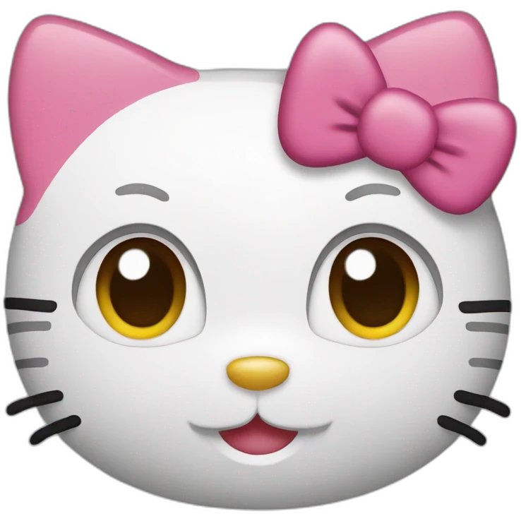 Hello kitty emoji