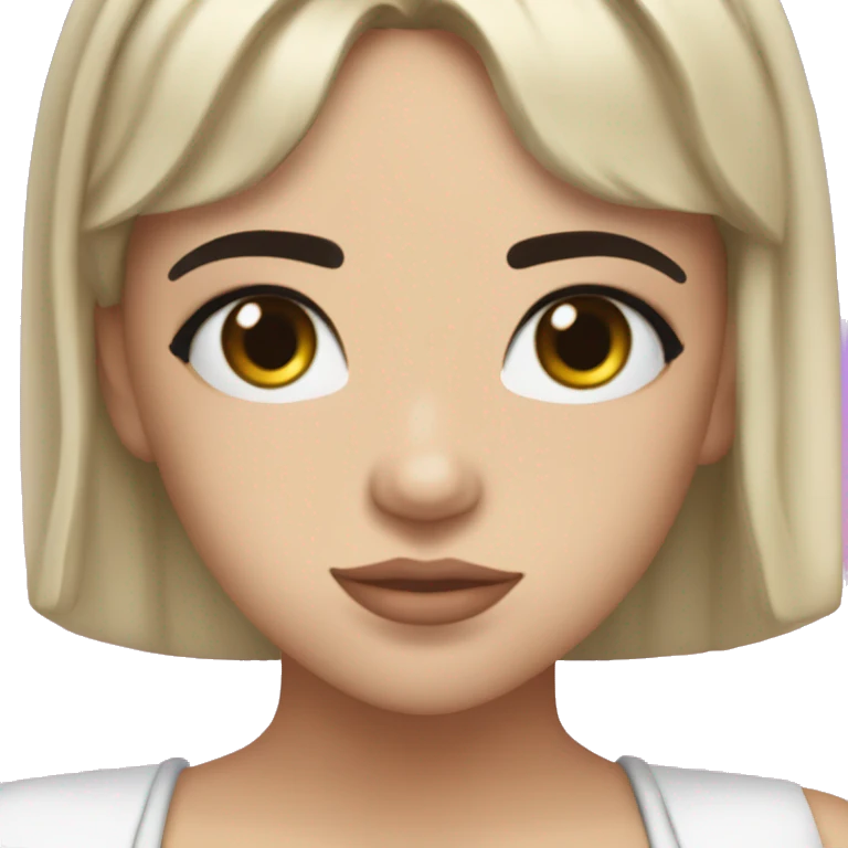 DUA LIPA con la frase compartir emoji