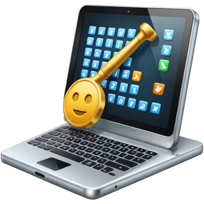 coding development icon with balise emoji